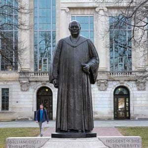 Bronze William Oxley Thompson Statue Sculpure