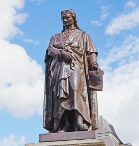 Famous Outdoor Garden Isaac Newton Statue Sculpture