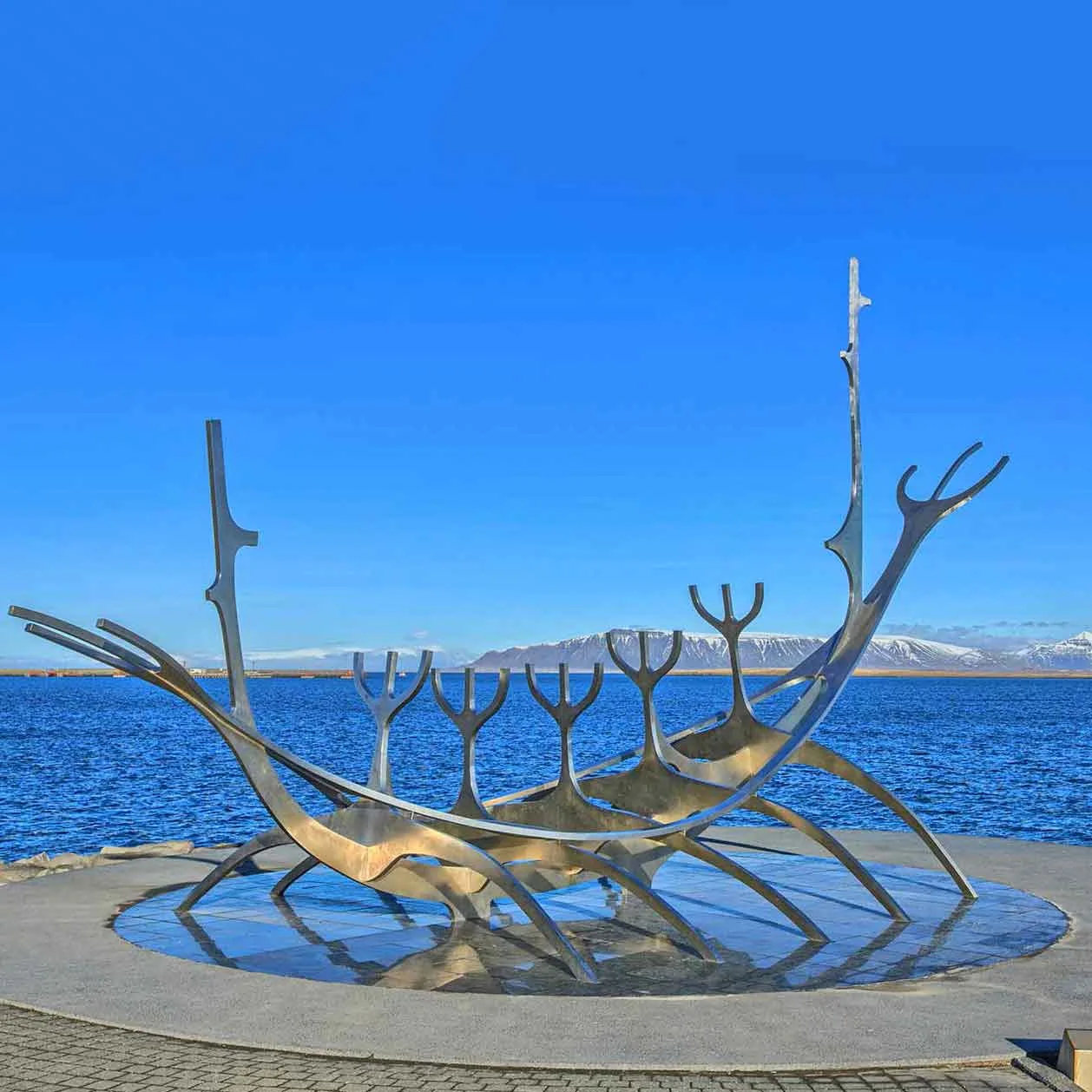 Solfar Sun Voyager Sculpture Reykjavik Statue