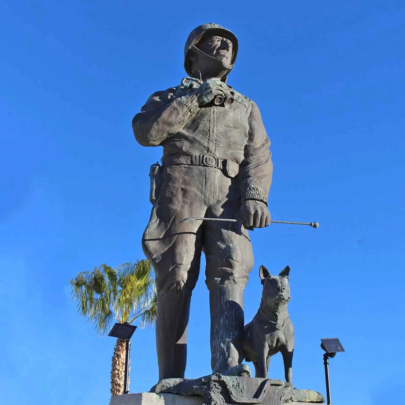 Life Size Bronze George S Patton Sculpture