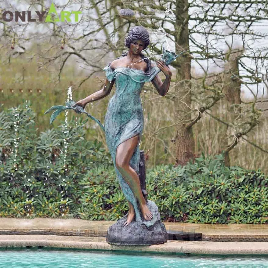 Custom High Quality Bronze Water Fountains For Sale