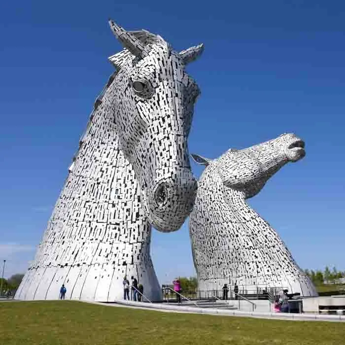 Outdoor Famous Big Horse Statue Scotland