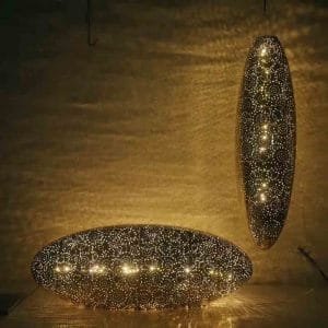 Wall Stone Metal Stainless Steel Sculpture With Light