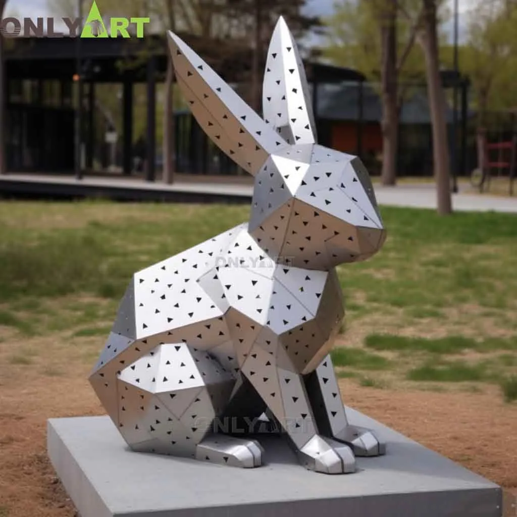 Large Outdoor Rabbit Statues Art Sculpture