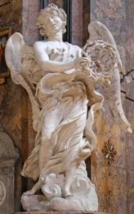 Angel with the Crown of Thorns Berini salestatue Angel with the Crown of Thorns