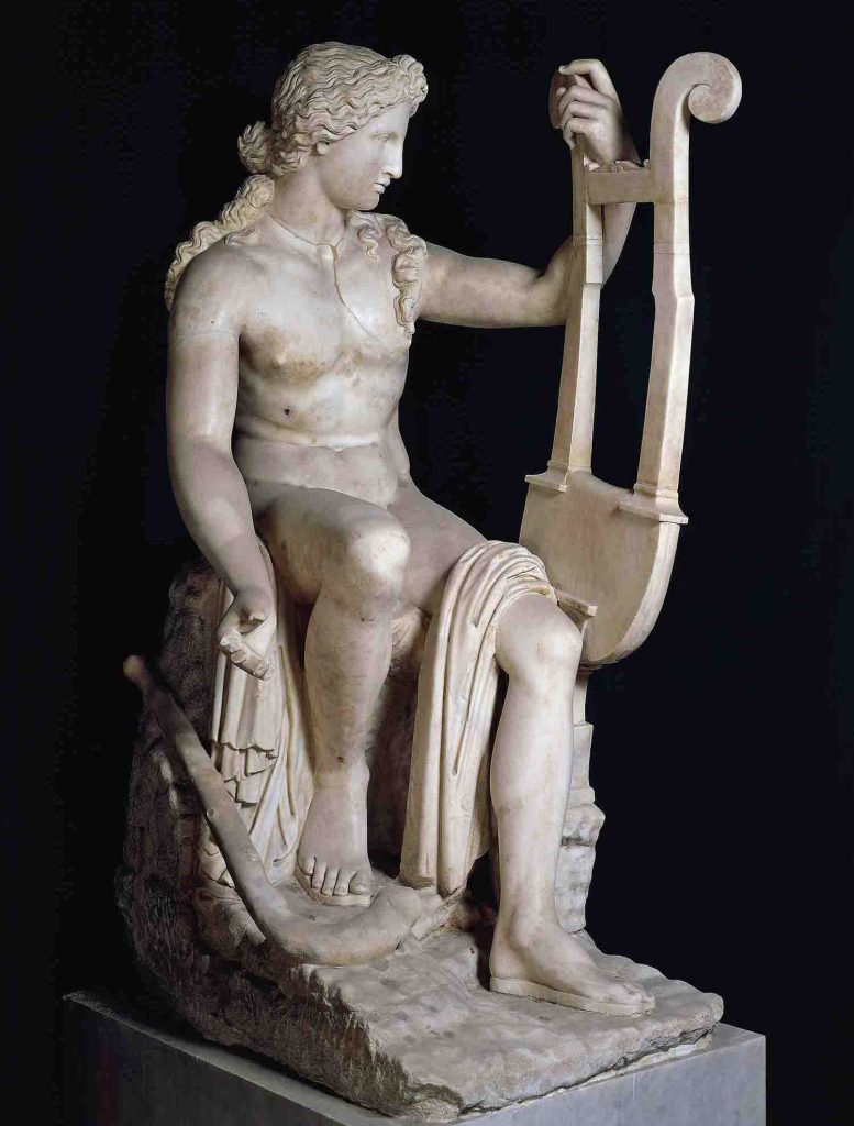 Apollo and The Lyre Statue