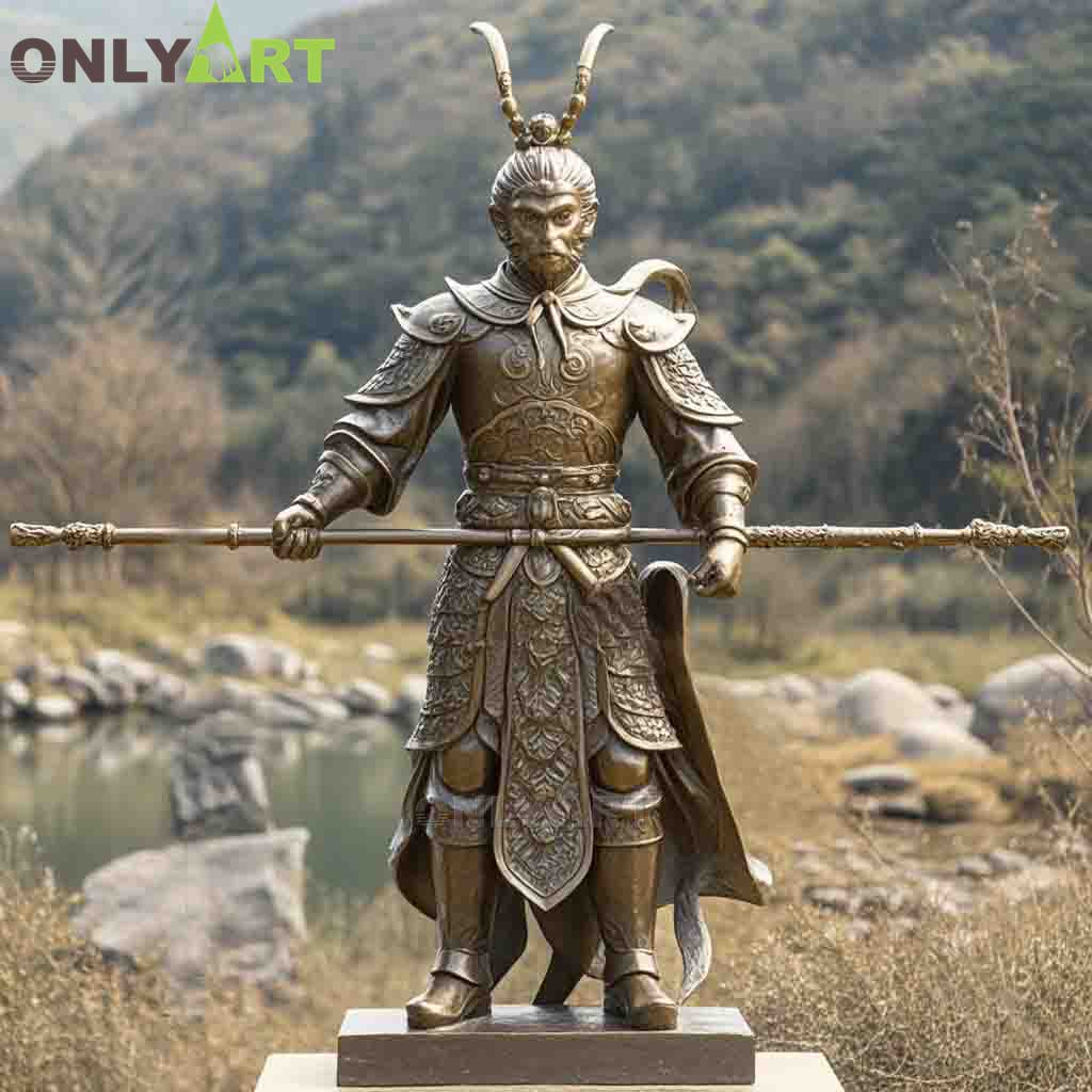 Black Myth Wukong Statue Chinese Sculpture