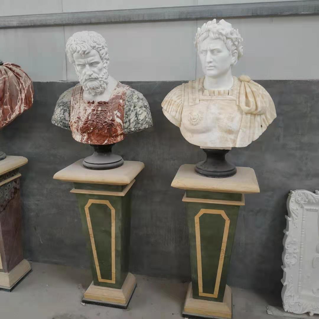 Bust Size Marble Statues