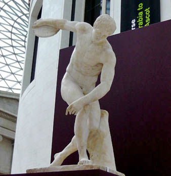 Discobolus Statue