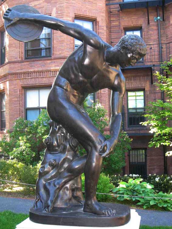 Discus Thrower Statue