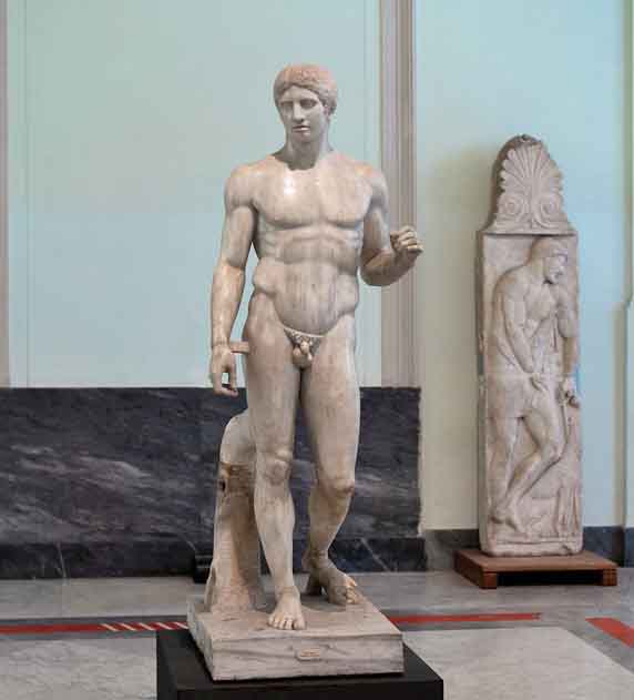 Doryphors (Spear Bearer) Sculpture