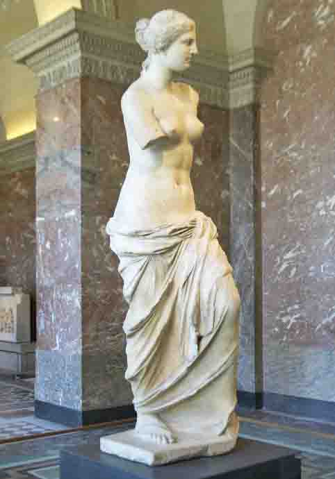 Famous Aphrodite Venus Statue