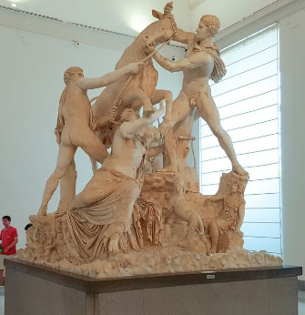 Farnese Bull Sculpture