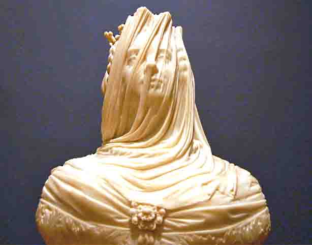 Isabel II Statue, Veiled