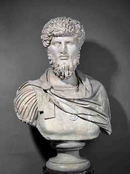 Lucius Verus bust Metropolitan Statue