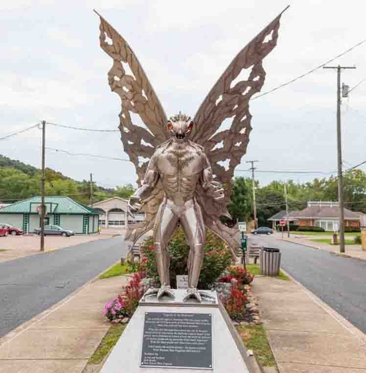 Mothman Statue and Marker