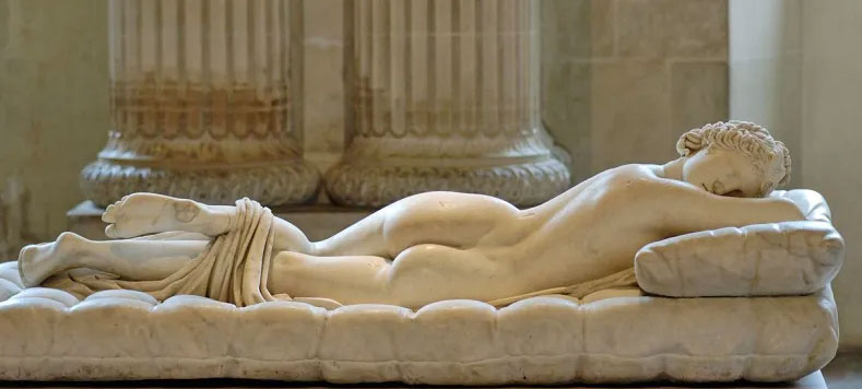 Sleeping Hermaphrodite Sculpture