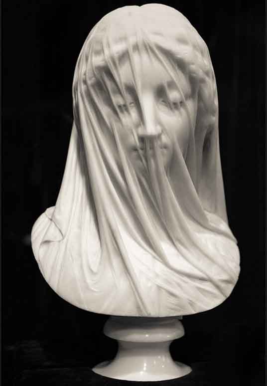 The Veiled Virgin - Giovanni Strazza