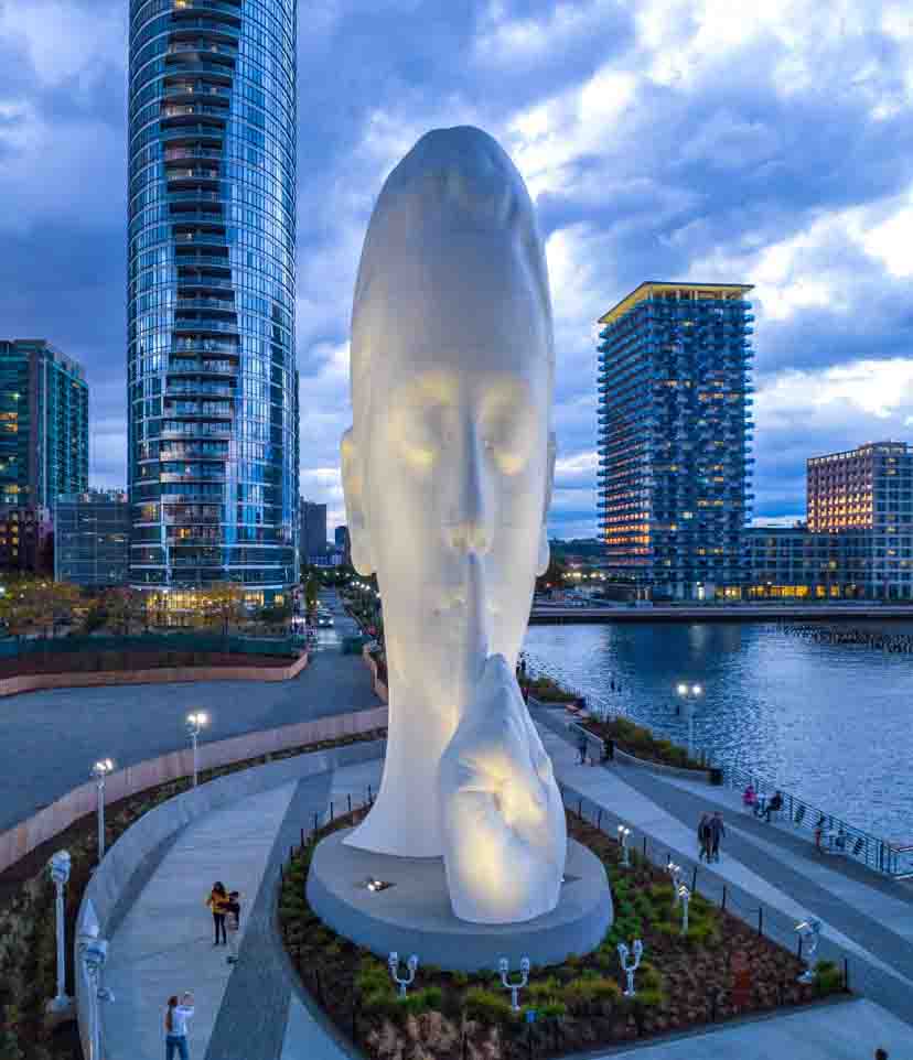 big head statue new jersey