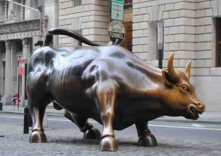 charging bull