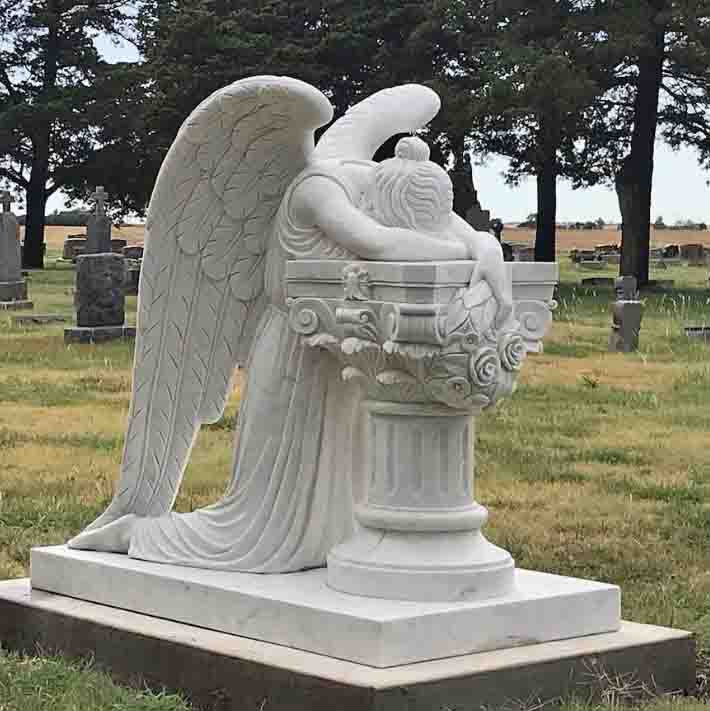 weeping angel statue