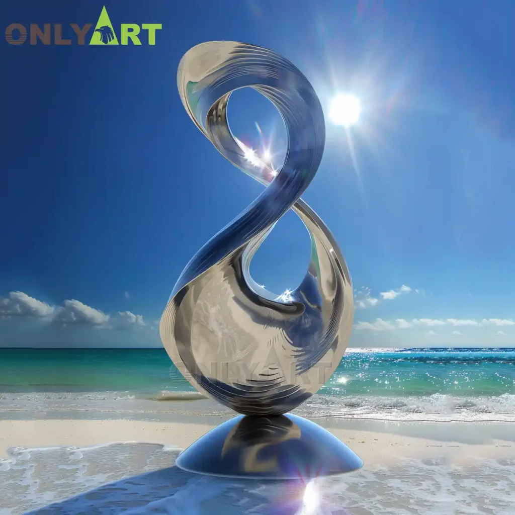 Famous Large Outdoor Metal Sculpture OAS L12